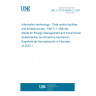 UNE CLC/TS 50600-5-1:2021 Information technology - Data centre facilities and infrastructures - Part 5-1: Maturity Model for Energy Management and Environmental Sustainability (Endorsed by Asociación Española de Normalización in February of 2022.)