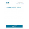 UNE EN ISO 10484:2006 Widening test on nuts (ISO 10484:1997)