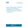 UNE EN 60544-2:2012 Electrical insulating materials - Determination of the effects of ionizing radiation on insulating materials - Part 2: Procedures for irradiation and test (Endorsed by AENOR in January of 2013.)