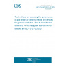 UNE EN ISO 10121-3:2023 Test methods for assessing the performance of gas-phase air cleaning media and devices for general ventilation - Part 3: Classification system for GPACDs applied to treatment of outdoor air (ISO 10121-3:2022)
