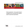 BS EN IEC 62290-3:2019 Railway applications. Urban guided transport management and command/control systems System requirements specification
