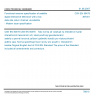 CSN EN 50478 - Functional receiver specification of satellite digital interactive television with a low data rate return channel via satellite - Modem layer specification