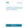 UNE 165002:2014 Social Responsibility. Social Responsibility and childhood.  Guidance on good practices for the organizations.