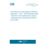 UNE EN 60938-2-1:1999 Fixed inductors for electromagnetic interference suppression -- Part 2-1: Blank detail specification - Inductors for which safety tests are required - Assessment level D (Endorsed by AENOR in June of 2000.)