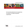 BS EN ISO 14020:2023 Environmental statements and programmes for products. Principles and general requirements