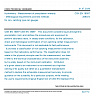 CSN EN 18097 - Hydrometry - Measurement of precipitation intensity - Metrological requirements and test methods for non- catching type rain gauges