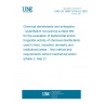UNE EN 13697:2015+A1:2020 Chemical disinfectants and antiseptics - Quantitative non-porous surface test for the evaluation of bactericidal and/or fungicidal activity of chemical disinfectants used in food, industrial, domestic and institutional areas - Test method and requirements without mechanical action (phase 2, step 2)
