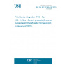 UNE EN IEC 62769-100:2020 Field device integration (FDI) - Part 100: Profiles - Generic protocols (Endorsed by Asociación Española de Normalización in January of 2021.)