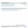 CSN EN ISO 9773 - Plastics - Determination of burning behaviour of thin flexible vertical specimens in contact with a small-flame ignition source (ISO 9773:1998)