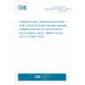 UNE ISO/TS 14256-1:2007 EX Soil quality -- Determination of nitrate, nitrite and ammonium in field-moist soils by extraction with potassium chloride solution -- Part 1: Manual method (ISO/TS 14256-1:2003)