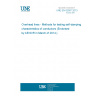 UNE EN 62567:2013 Overhead lines - Methods for testing self-damping characteristics of conductors (Endorsed by AENOR in March of 2014.)