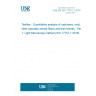 UNE EN ISO 17751-1:2016 Textiles - Quantitative analysis of cashmere, wool, other specialty animal fibers and their blends - Part 1: Light Microscopy method (ISO 17751-1:2016)