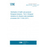 UNE EN ISO 11138-2:2017 Sterilization of health care products - Biological indicators - Part 2: Biological indicators for ethylene oxide sterilization processes (ISO 11138-2:2017)