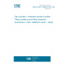 UNE EN ISO 13088:2013/A1:2021 Gas cylinders - Acetylene cylinder bundles - Filling conditions and filling inspection - Amendment 1 (ISO 13088:2011/Amd 1: 2020)