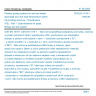 CSN EN 1519-1 - Plastics piping systems for soil and waste discharge (low and high temperature) within the building structure - Polyethylene (PE) - Part 1: Specifications for pipes, fittings and the system