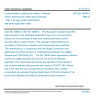 CSN EN 16836-3 - Communication systems for meters - Wireless mesh networking for meter data exchange - Part 3: Energy profile specification dedicated application layer