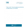 UNE EN ISO 186:2002 Paper and board - Sampling to determine average quality. (ISO 186:2002)