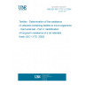 UNE EN ISO 11721-2:2004 Textiles - Determination of the resistance of cellulose-containing textiles to micro-organisms - Soil burial test - Part 2: Identification of long-term resistance of a rot retardant finish (ISO 11721:2003)