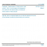 CSN EN 12014-4 - Foodstuffs - Determination of nitrate and/or nitrite content - Part 4: Ion-exchange chromatographic (IC) method for the determination of nitrate and nitrite content of meat products