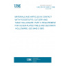 UNE EN ISO 8442-3:1998 MATERIALS AND ARTICLES IN CONTACT WITH FOODSTUFFS. CUTLERY AND TABLE HOLLOWARE. PART 3: REQUIREMENTS FOR SILVER-PLATED TABLE AND DECORATIVE  HOLLOWARE. (ISO 8442-3:1997).