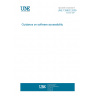 UNE 139802:2009 Guidance on software accessibility