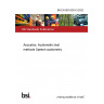 BS EN ISO 8253-3:2022 Acoustics. Audiometric test methods Speech audiometry