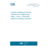 UNE EN 50363-2-1:2006 Insulating, sheathing and covering materials for low voltage energy cables -- Part 2-1: Cross-linked elastomeric sheathing compounds