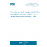 UNE EN ISO 23500-1:2025 Preparation and quality management of fluids for haemodialysis and related therapies - Part 1: General requirements (ISO 23500-1:2024)