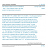 CSN EN 1366-11+A1 - Fire resistance tests for service installations - Part 11: Fire protective systems for cable systems and associated components