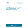 UNE EN 50363-3:2006/A1:2011 Insulating, sheathing and covering materials for low voltage energy cables -- Part 3: PVC insulating compounds