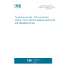 UNE EN 16263-5:2016 Pyrotechnics articles - Other pyrotechnic articles - Part 5: Minimum labelling requirements and instructions for use