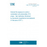 UNE CLC/TR 50670:2016 External fire exposure to roofs in combination with photovoltaic (PV) arrays - Test method(s) (Endorsed by Asociación Española de Normalización in February of 2017.)