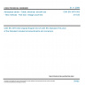 CSN EN 3475-302 - Aerospace series - Cable, electrical, aircraft use - Test methods - Part 302: Voltage proof test