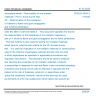 CSN EN 3844-3 - Aerospace series - Flammability of non-metallic materials - Part 3: Small burner test, 45° - Determination of the resistance of material to flame and glow propagation and to flame penetration