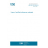 UNE 82133:2004 IN Uses of certified reference materials