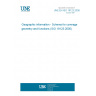UNE EN ISO 19123:2008 Geographic information - Schema for coverage geometry and functions (ISO 19123:2005)