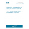 UNE EN ISO 6149-1:2023 Connections for hydraulic fluid power and general use - Ports and stud ends with ISO 261 metric threads and O-ring sealing - Part 1: Ports with truncated housing for O-ring seal (ISO 6149-1:2022)