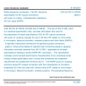 CSN EN IEC 61169-60 - Radio-frequency connectors - Part 60: Sectional specification for RF coaxial connectors with push on mating - Characteristic impedance 50 Ohm (type SMPM)