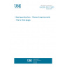 UNE EN 352-2:2003 Hearing protectors - General requirements - Part 2: Ear-plugs