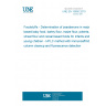 UNE EN 15850:2010 Foodstuffs - Determination of zearalenone in maize based baby food, barley flour, maize flour, polenta, wheat flour and cereal based foods for infants and young children - HPLC method with immunoaffinity column cleanup and fluorescence detection