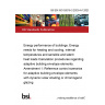 BS EN ISO 52016-3:2023+A1:2025 Energy performance of buildings. Energy needs for heating and cooling, internal temperatures and sensible and latent heat loads Calculation procedures regarding adaptive building envelope elements. Amendment 1: Reference control scenarios for adaptive building envelope elements with dynamic solar shading or chromogenic glazing BS EN ISO 52016-3:2023+A1:2025 Energy performance of buildings. Energy needs for heating and cooling, internal temperatures and sensible and latent heat loads Calculation procedures regarding adaptive building envelope elements. Amendment 1: Reference control scenarios for adaptive building envelope elements with dynamic solar shading or chromogenic glazing