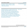 CSN EN 61076-2-001 ed. 2 - Connectors for electronic equipment - Product requirements - Part 2-001: Circular connectors - Blank detail specification