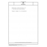 DIN 5405-2 Rolling bearings - Needle roller bearings - Part 2: Thrust needle roller and cage assemblies
