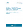 UNE EN ISO 18763:2020 Soil quality - Determination of the toxic effects of pollutants on germination and early growth of higher plants (ISO 18763:2016) (Endorsed by Asociación Española de Normalización in June of 2020.)