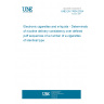 UNE EN 17634:2024 Electronic cigarettes and e-liquids - Determination of nicotine delivery consistency over defined puff sequences of a number of e-cigarettes of identical type