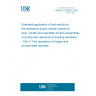 UNE EN 15269-2:2025 Extended application of test results for fire resistance and/or smoke control for door, shutter and openable window assemblies, including their elements of building hardware - Part 2: Fire resistance of hinged and pivoted steel doorsets