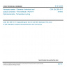 CSN EN 2591-617 - Aerospace series - Elements of electrical and optical connection - Test methods - Part 617: Optical elements - Temperature cycling