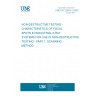 UNE EN 12543-1:2000 Non-destructive testing - Characteristics of focal spots in industrial X-ray systems for use in non-destructive testing - Part 1: Scanning method