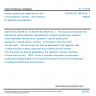 CSN EN IEC 62576 ed. 2 - Electric double-layer capacitors for use in hybrid electric vehicles - Test methods for electrical characteristics