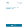 UNE 83706:2020 IN Concrete. Repair materials. Types and classes of cracks.